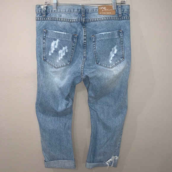 Boyfriend Ripped Jeans - Picture 2 of 2